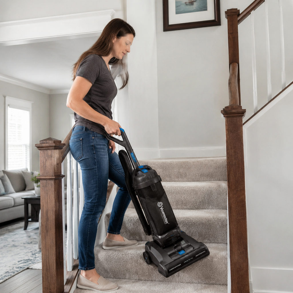 Best Bagged Vacuum for Dust You Never Touch 2 best bagged vacuum — using the vacuum, how-to scene