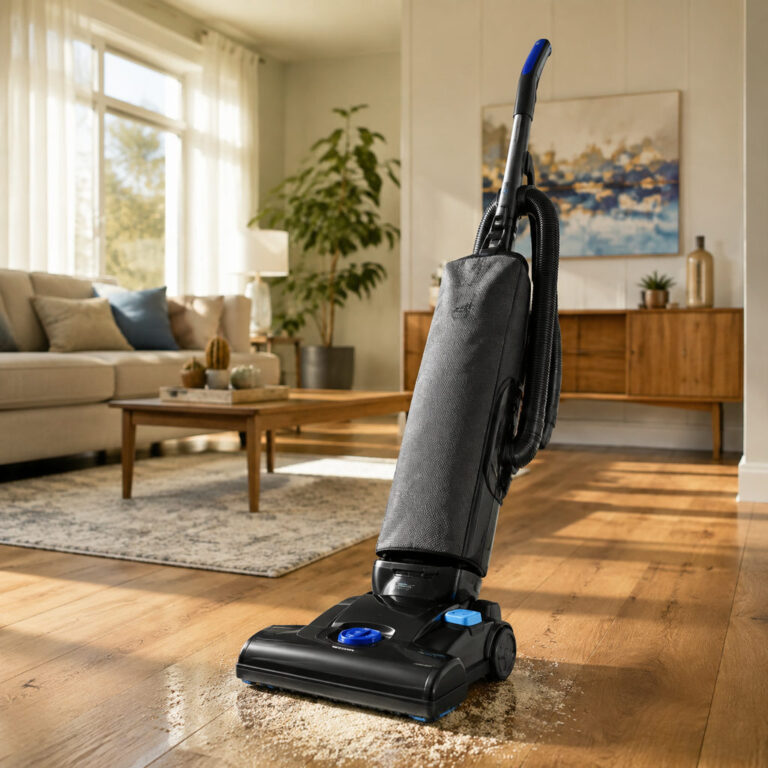 best bagged vacuum — vacuum cleaning a home floor