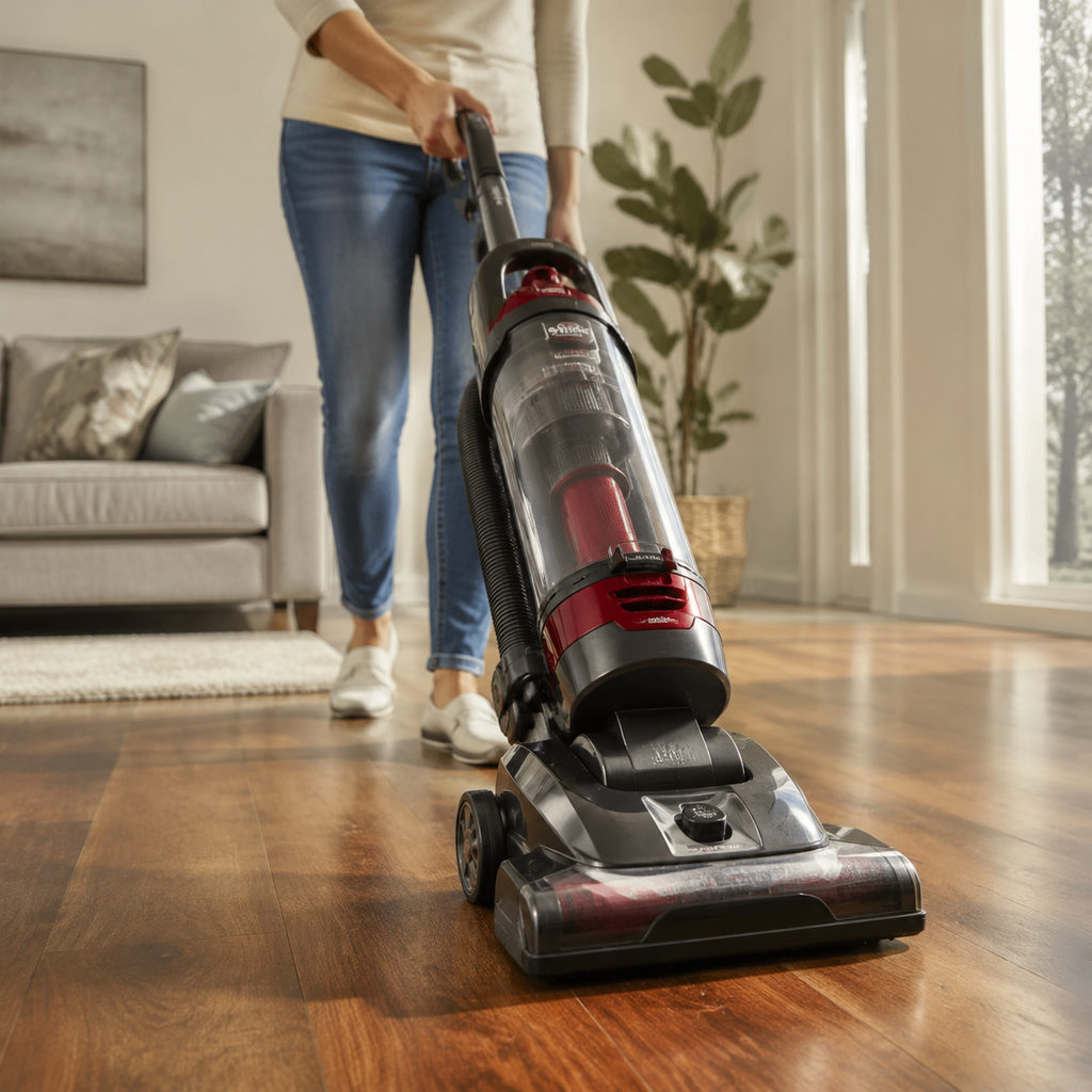 best budget vacuum — vacuum cleaning a home floor