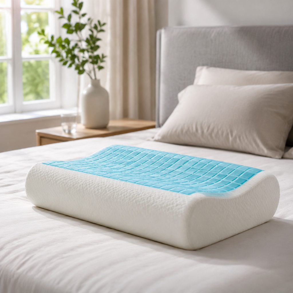 best cooling pillow for side sleepers — pillow on a neatly made bed