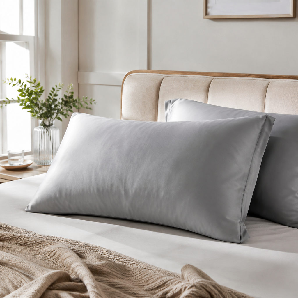 best cooling pillowcase — pillow on a neatly made bed
