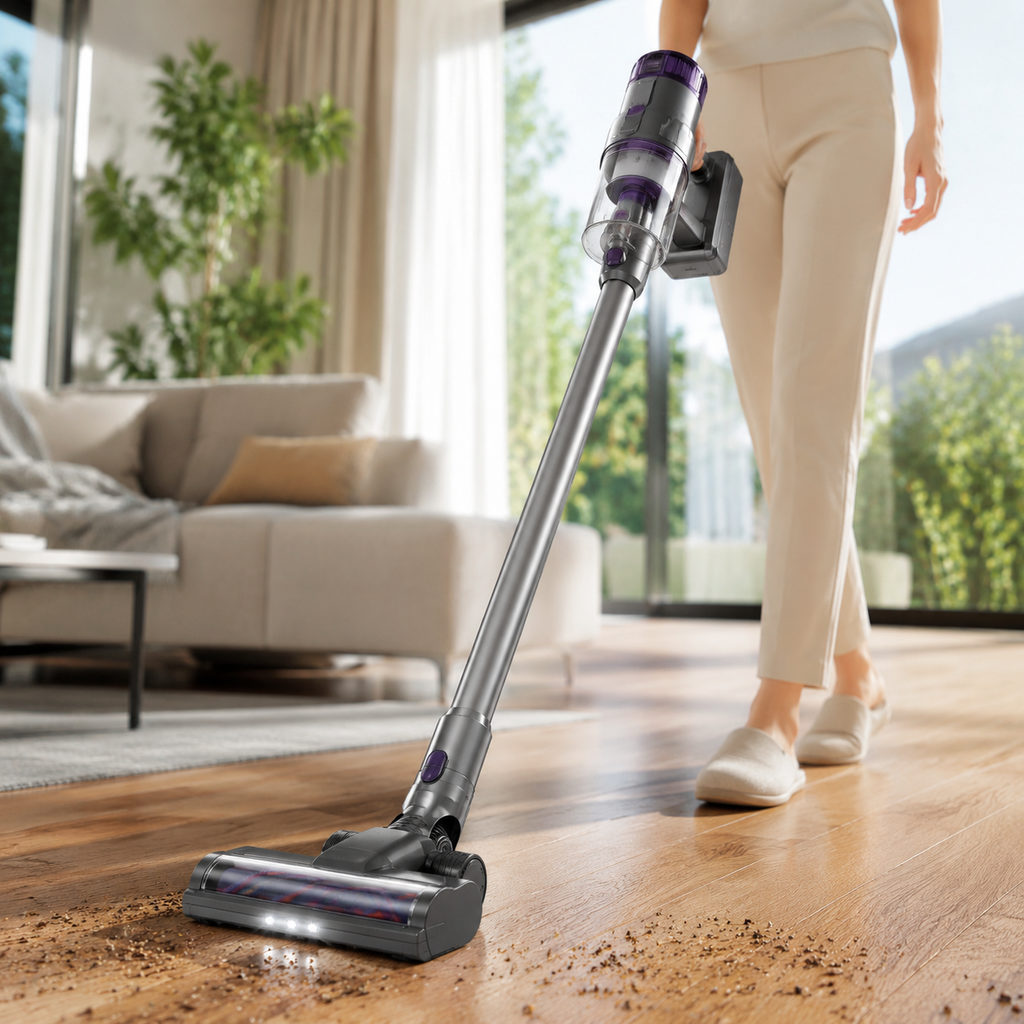 best cordless vacuum for carpet — vacuum cleaning a home floor