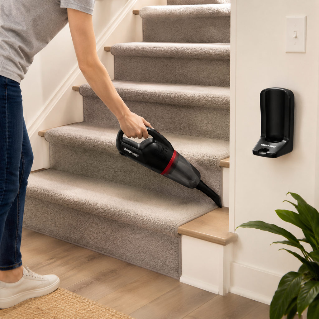best cordless wet dry vacuum — using the vacuum, how-to scene