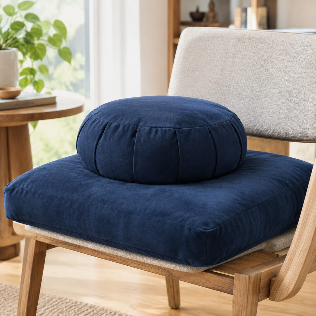 best meditation cushion — seat cushion on a chair