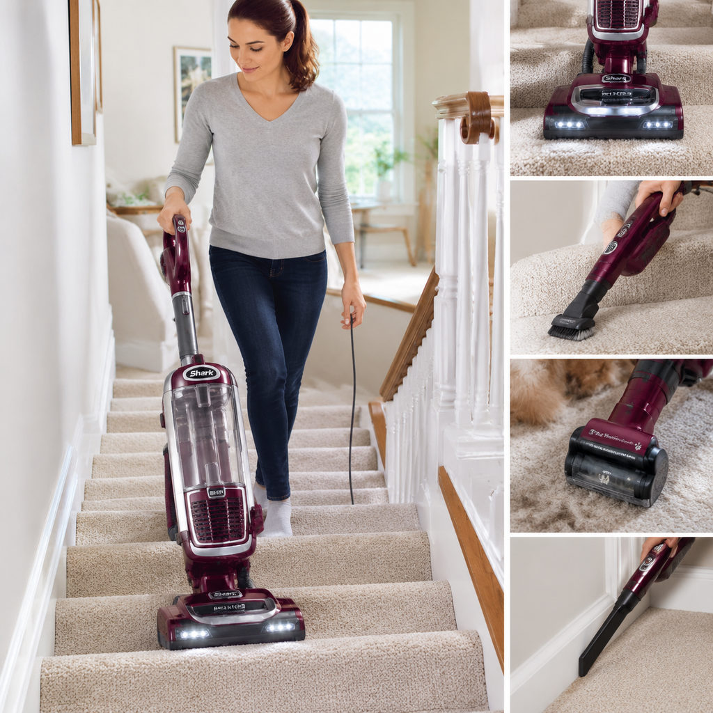 best pet vacuum — using the vacuum, how-to scene