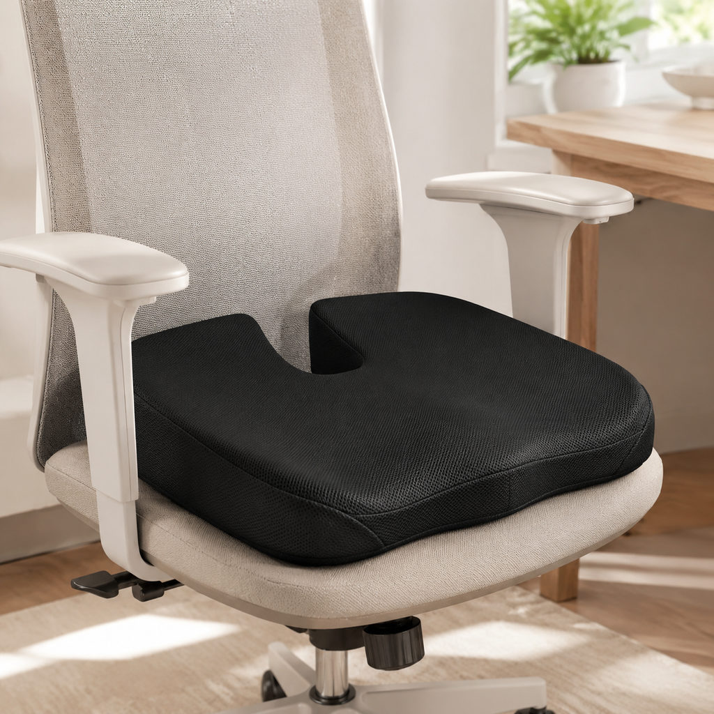 best seat cushion for sciatica — seat cushion on a chair