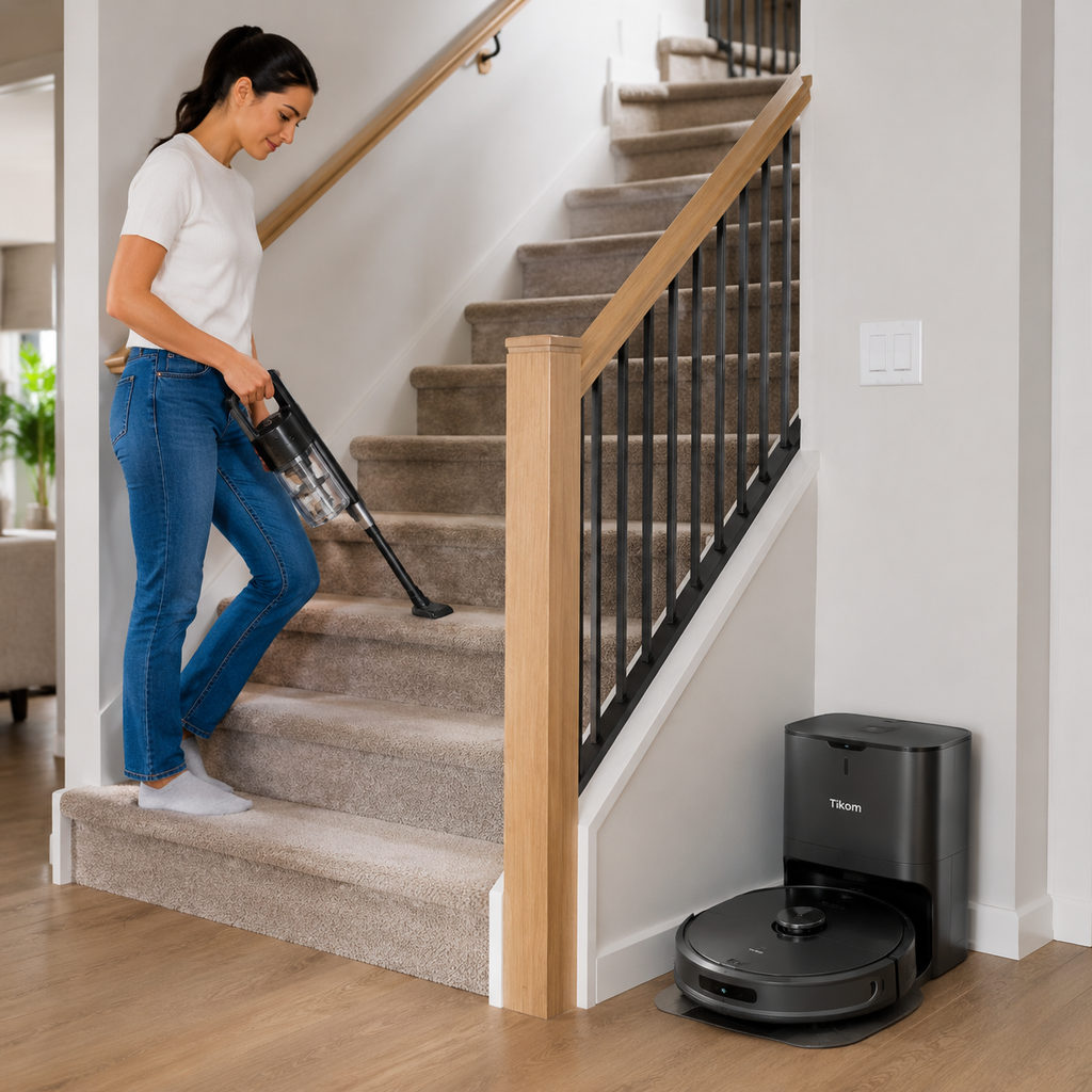best self emptying robot vacuum — using the vacuum, how-to scene