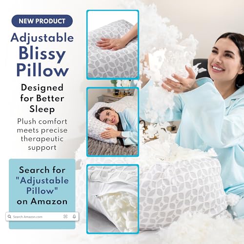 Best Silk Pillow: Mulberry, Momme and Real Fill 2 best silk pillow — BLISSY Blissy Silk Pillowcase - 100% Pure Mulberry Silk - 22 Momme 6A High-Grade Fibers - Silk Pillow Cover for Hair & Skin - Regular