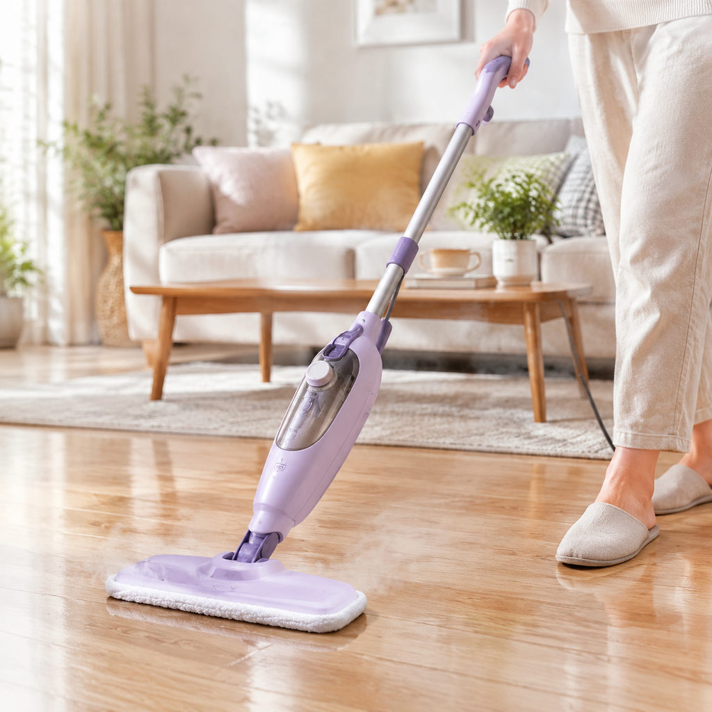 best steam mop for tile floors — vacuum cleaning a home floor