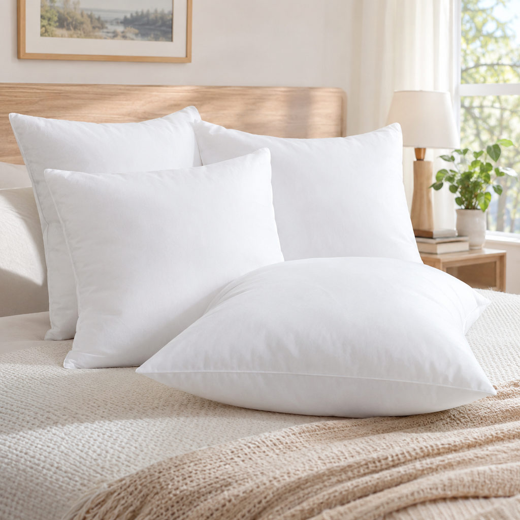 best throw pillows for couch — pillow on a neatly made bed