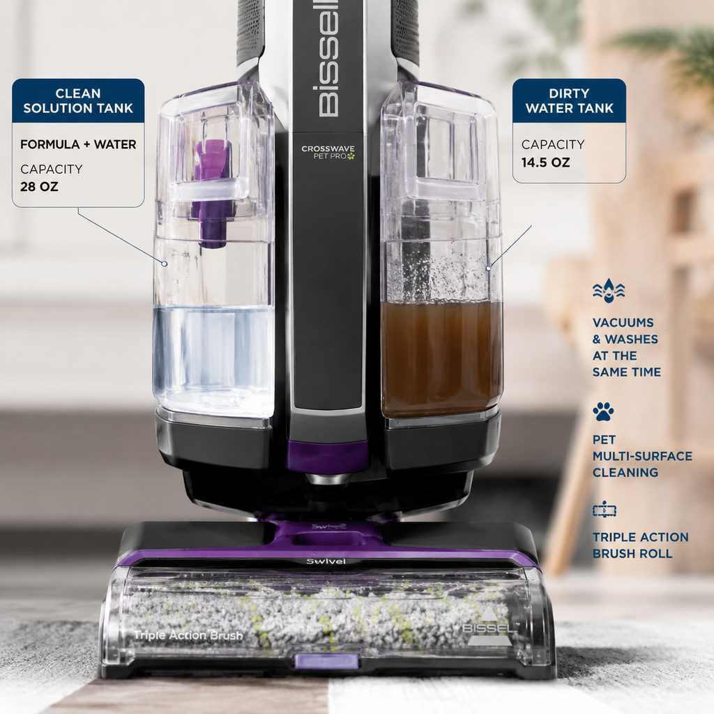 best vacuum and carpet cleaner combo — carpet cleaner clean and dirty water tanks