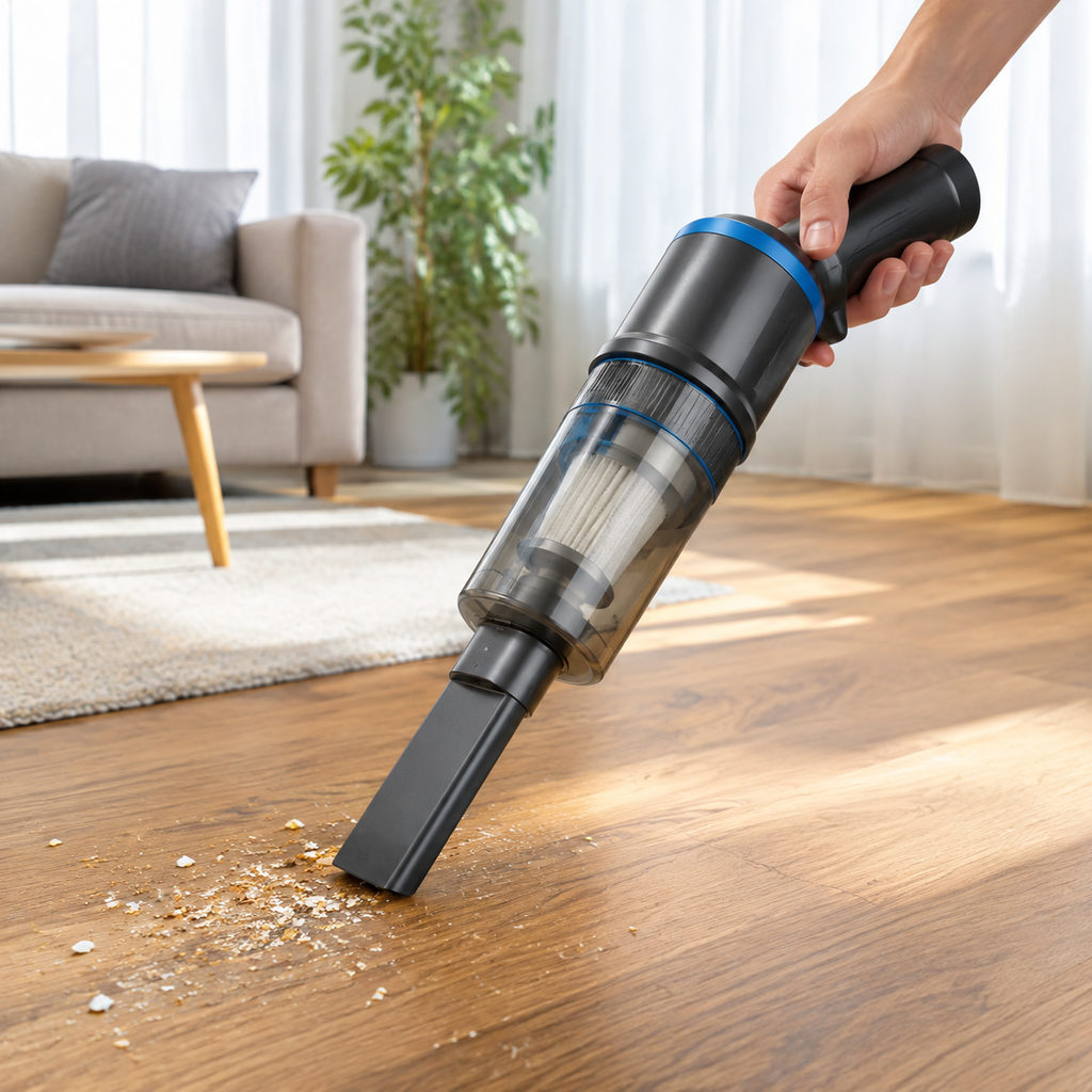 best vacuum for car detailing — vacuum cleaning a home floor