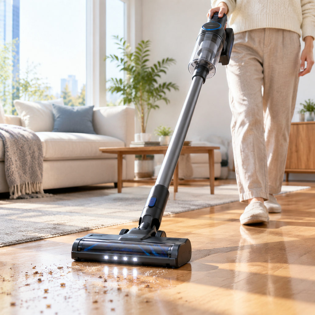 best vacuum for stairs — vacuum cleaning a home floor