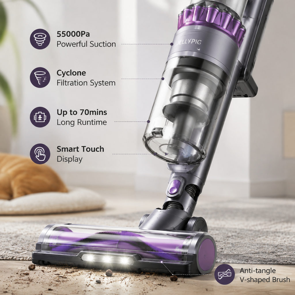 Best Vacuum for Tile Floors: Top 5 Tested 1 best vacuum for tile floors — close-up of vacuum features and specs